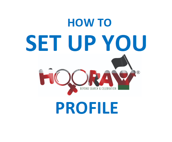 How to set up your Profile on Hooray.co.ke